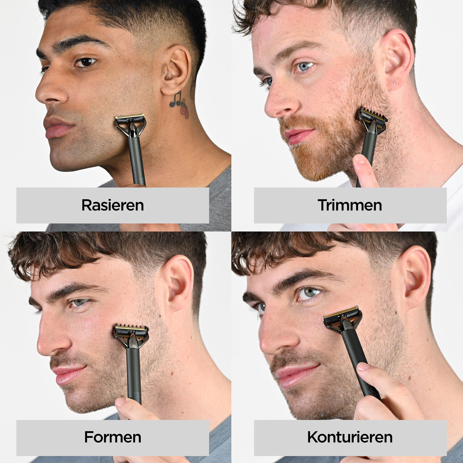 Nass- und Trockenrasur